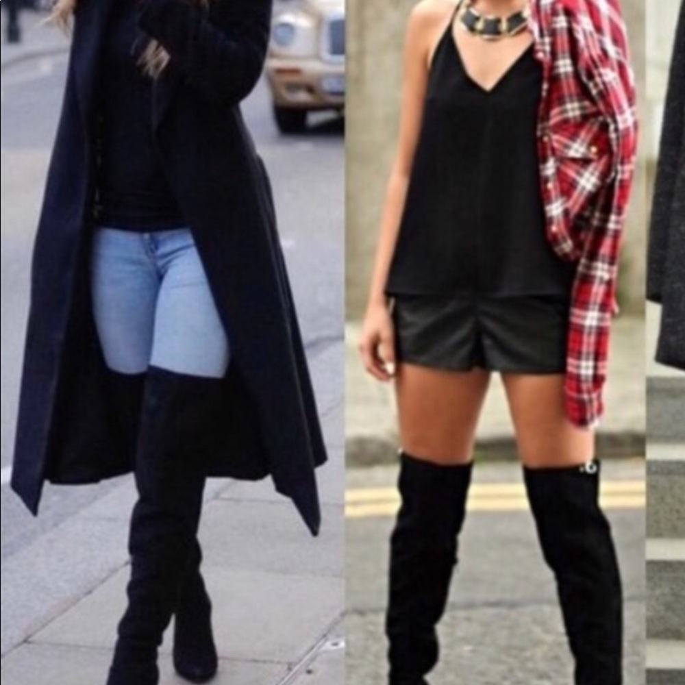 Thigh high boots